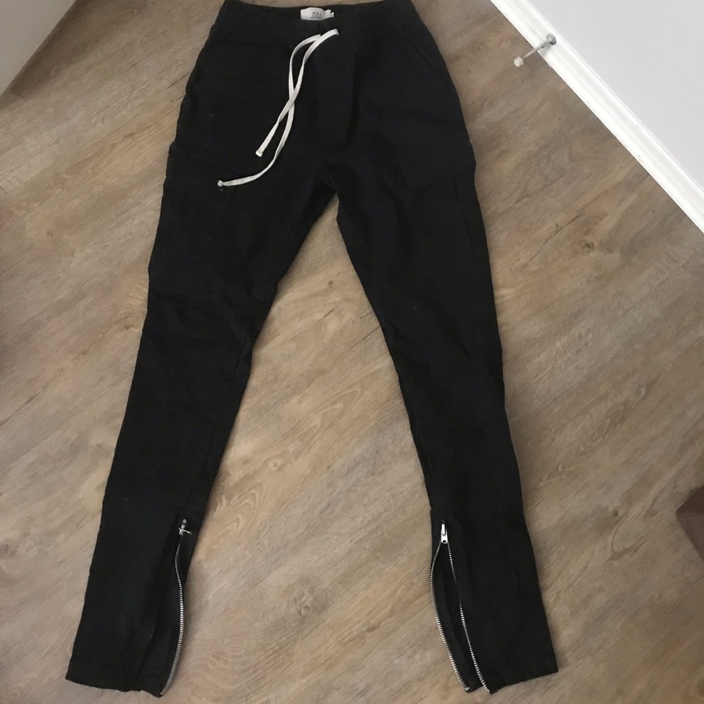 Zipper Cargo Pants
